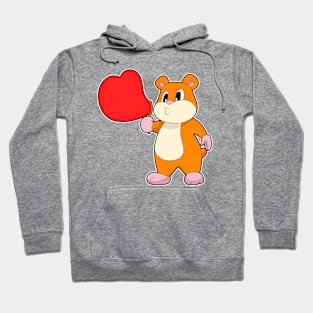 Hamster Heart Soap bubbles Hoodie